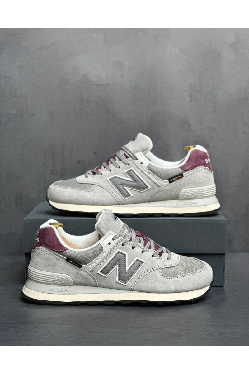 Sneakers Кроссовки 574 "Arctic Grey Maroon"