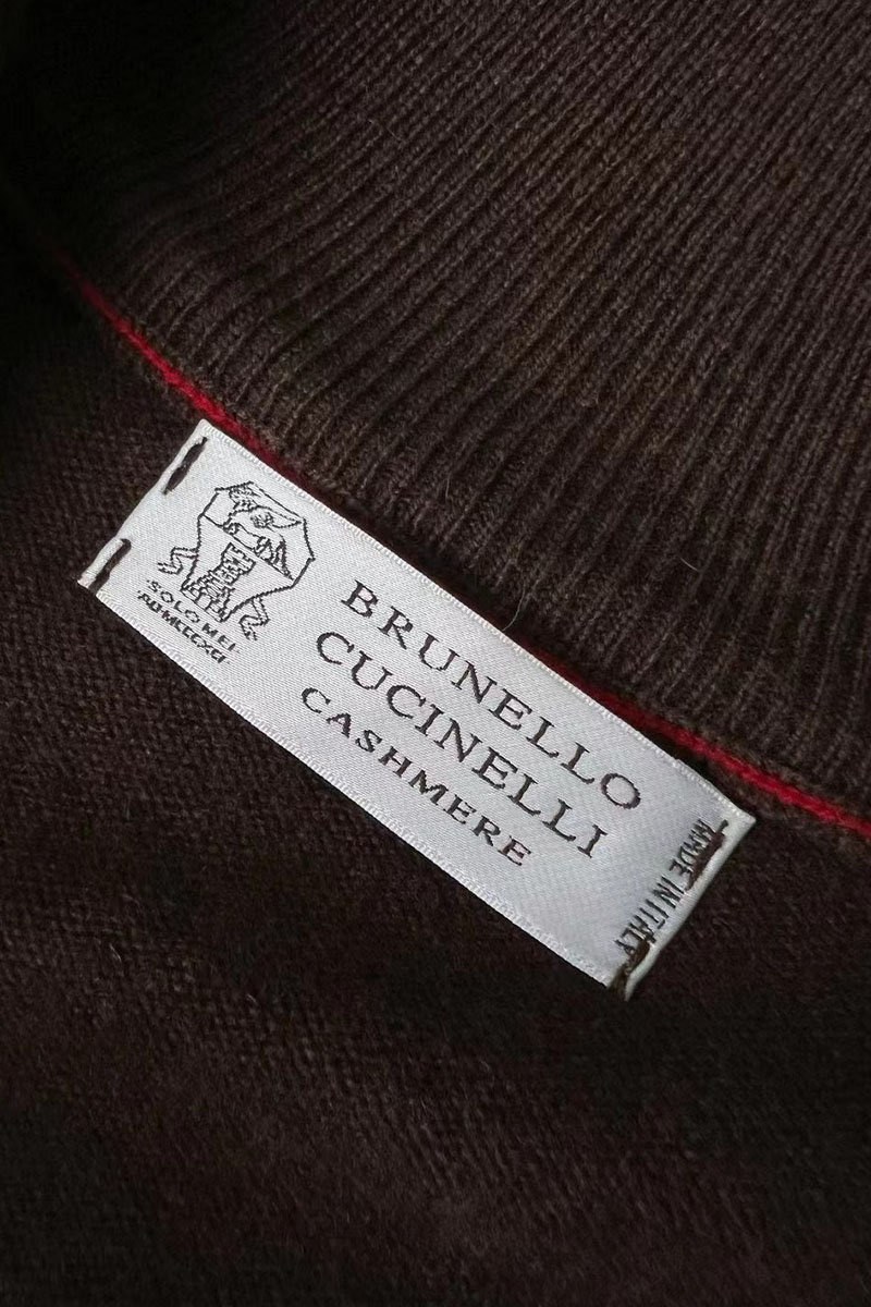 Brunеllо Сuсinеlli Кашемировый свитер Premium - Brown