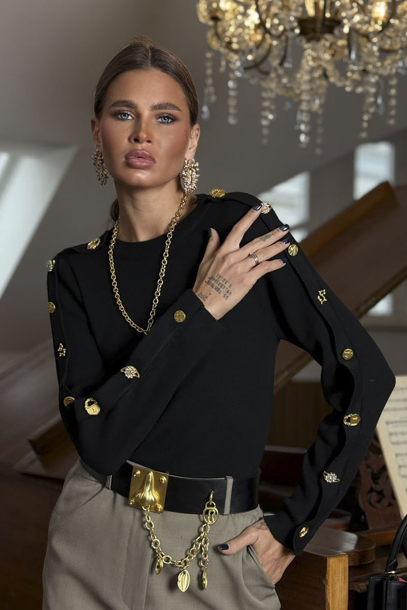 Schiaparelli Женский свитер Premium - Black