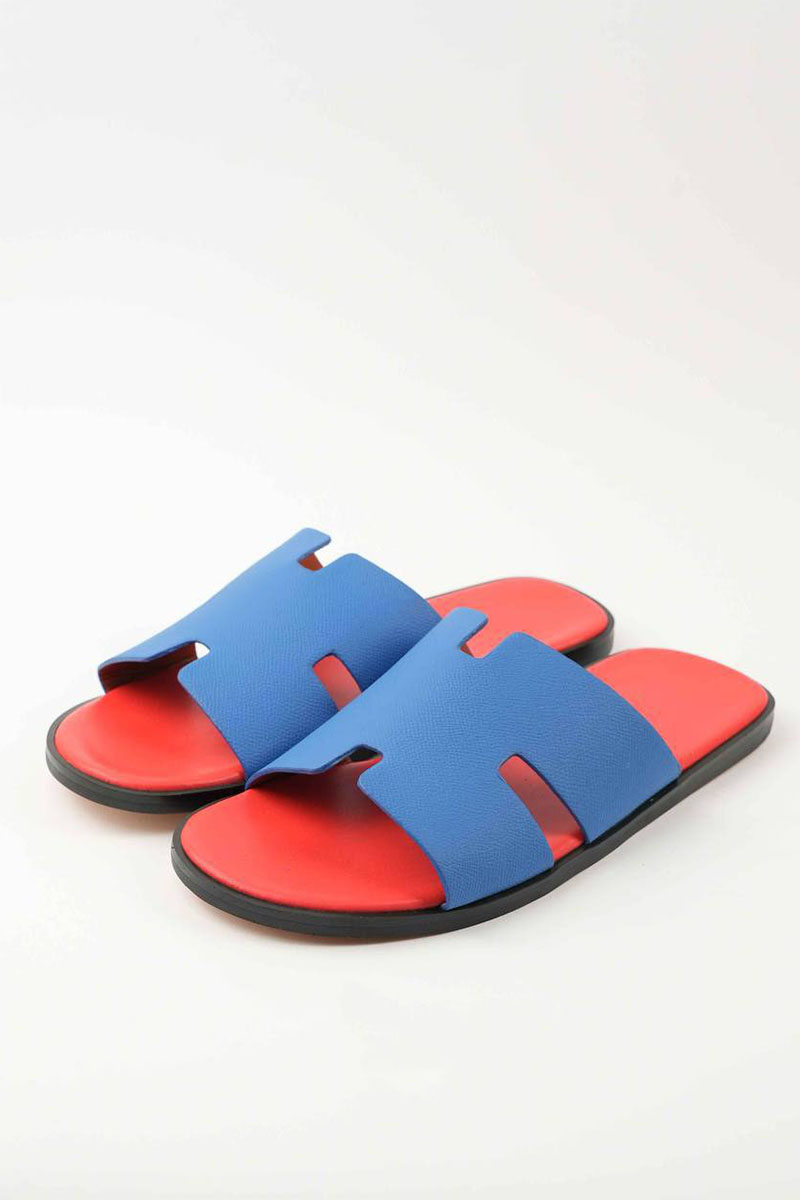 Hermes Мужские шлёпанцы Izmir - Blue / Red