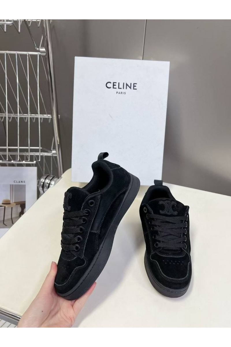 Celine Женские кроссовки Huntington - Black