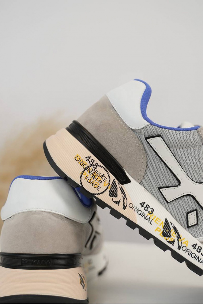 Premiata Комбинированные кроссовки Mick