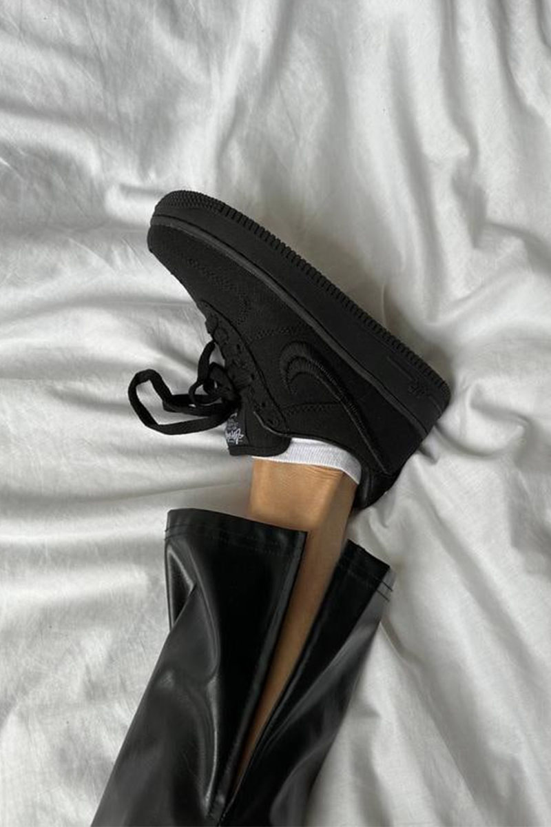 Nike Кроссовки Stussy x AF1 Low - Black