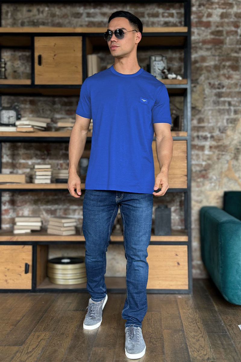 Dоlсе & Gаbbаnа Мужская футболка Premium - Color Blue