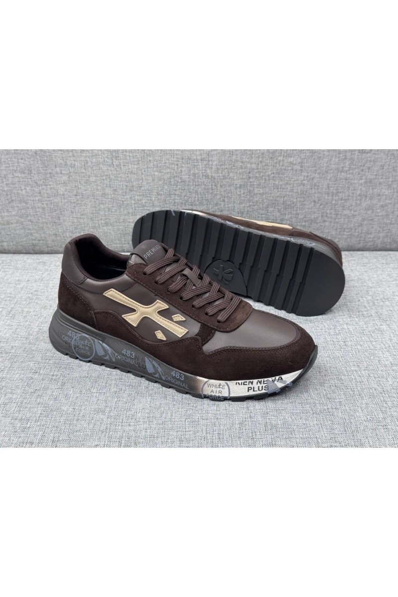 Premiata Комбинированные кроссовки Mick