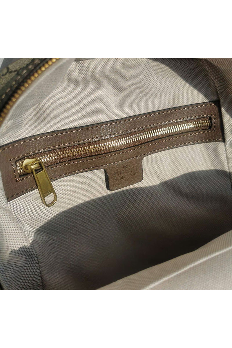 Gucci Женский кожаный рюкзак Ophidia GG 30x23 см