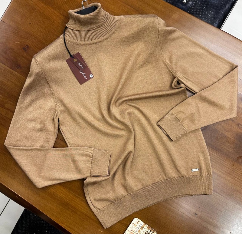 Designer Clothing Мужская бежевая водолазка Maglione