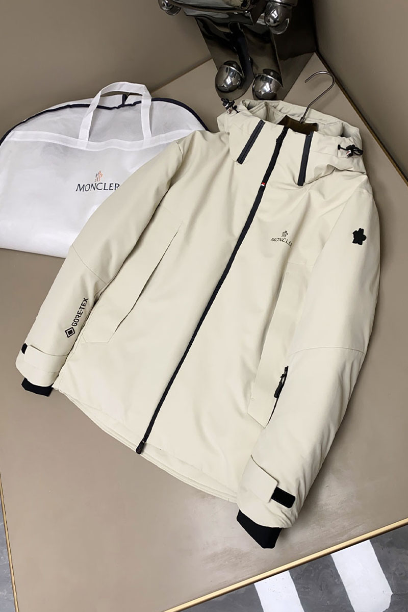 Moncler Пуховик Grenoble Gore-Tex - White Dove