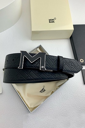 Двусторонний кожаный ремень Premium (ширина 3.5 см)