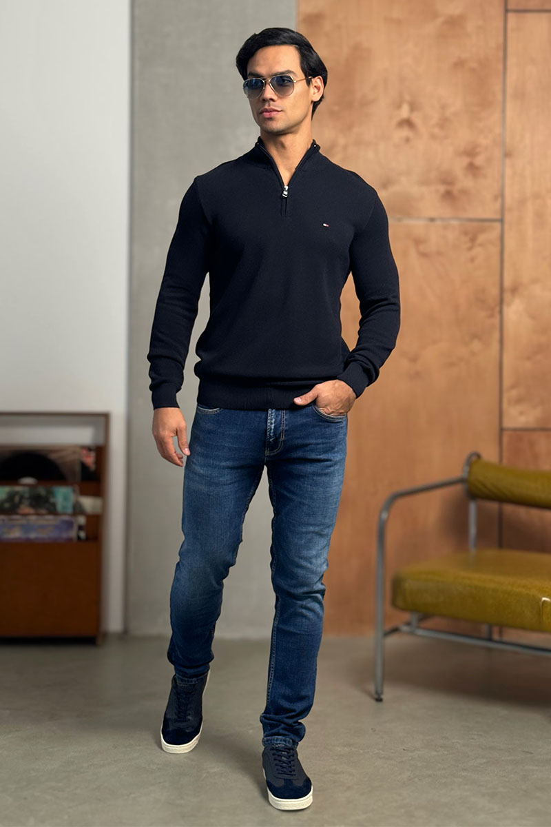 Emporio Armani EA7 Мужские синие джинсы 