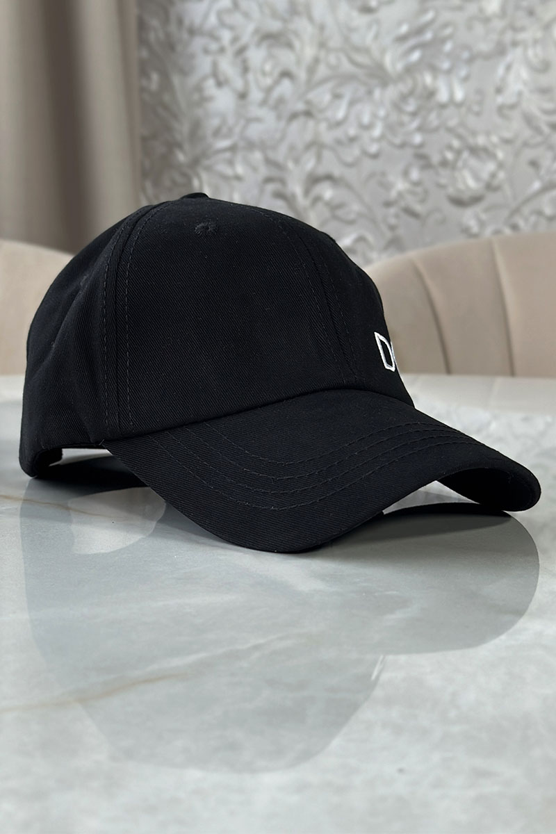 Dоlсе & Gаbbаnа Чёрная бейсболка embroidered-logo