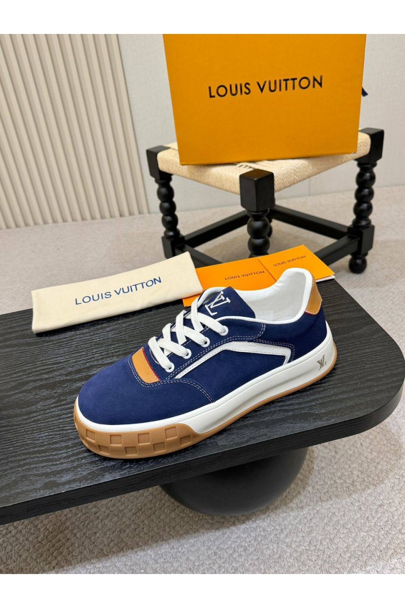 Lоuis Vuittоn Мужские кроссовки Tilted - Navy Blue