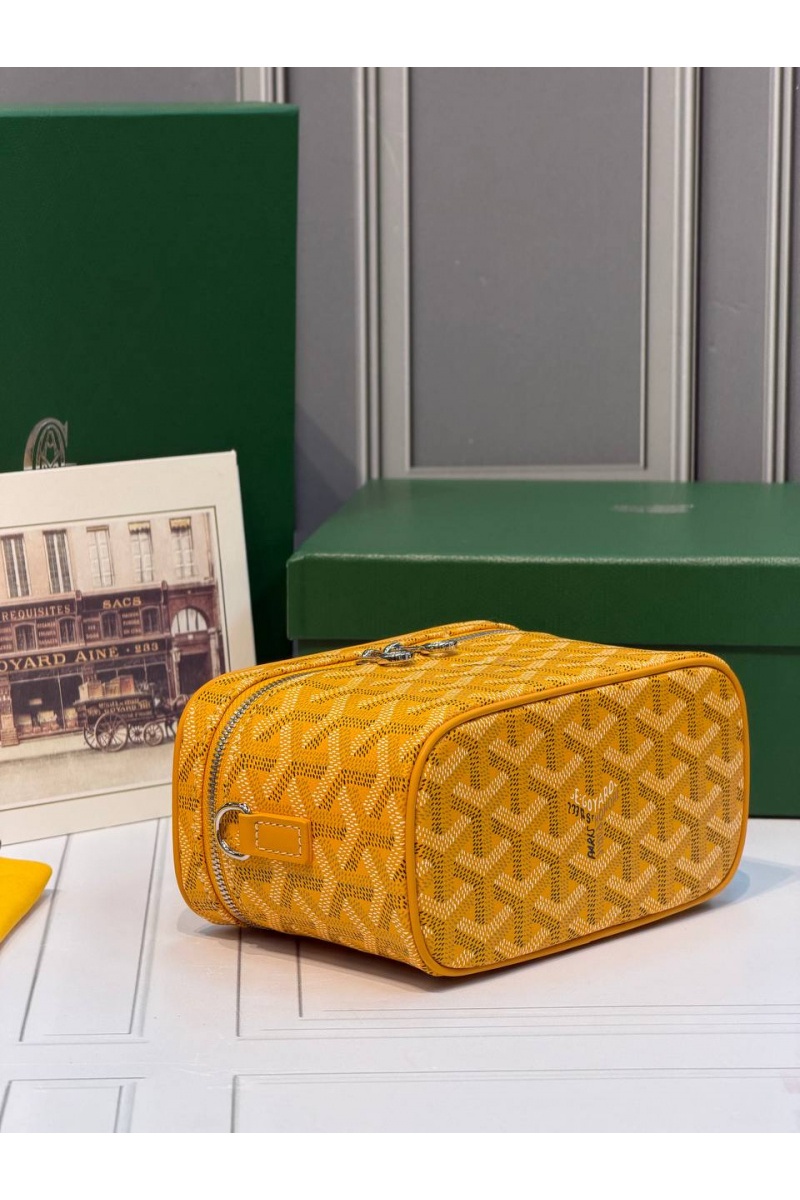 Designer Clothing Кожаная сумка Goyard Muse Mini Vanity ​premium 16,5x10,5x8 см