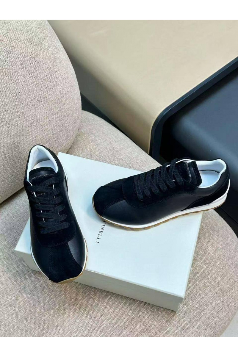 Brunеllо Сuсinеlli Женские комбинированные кроссовки low-top premium
