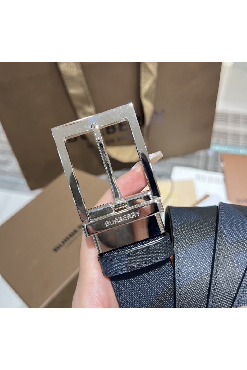 Burberry Кожаный ремень Check TB premium