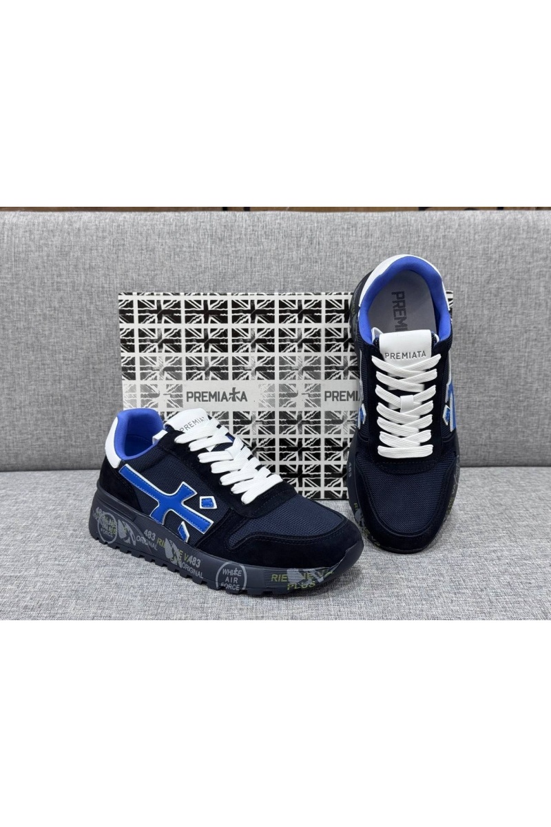 Premiata Комбинированные кроссовки Mick