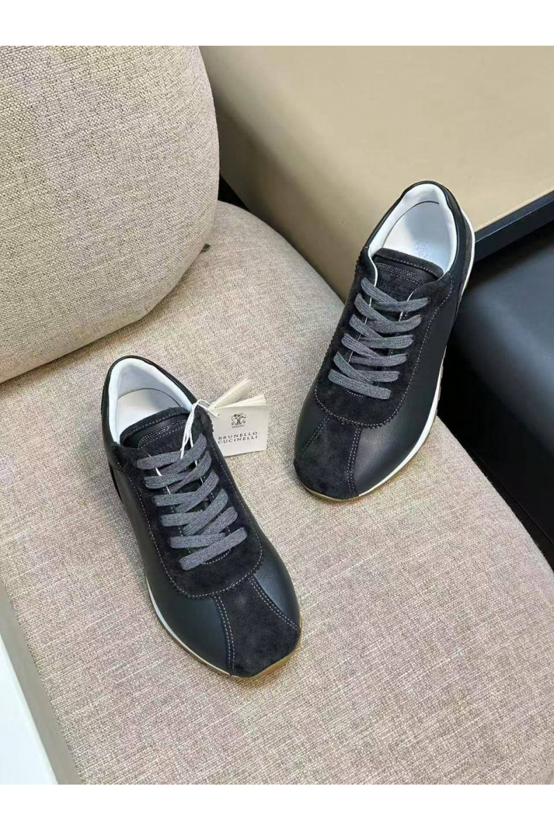 Brunеllо Сuсinеlli Женские комбинированные кроссовки low-top premium