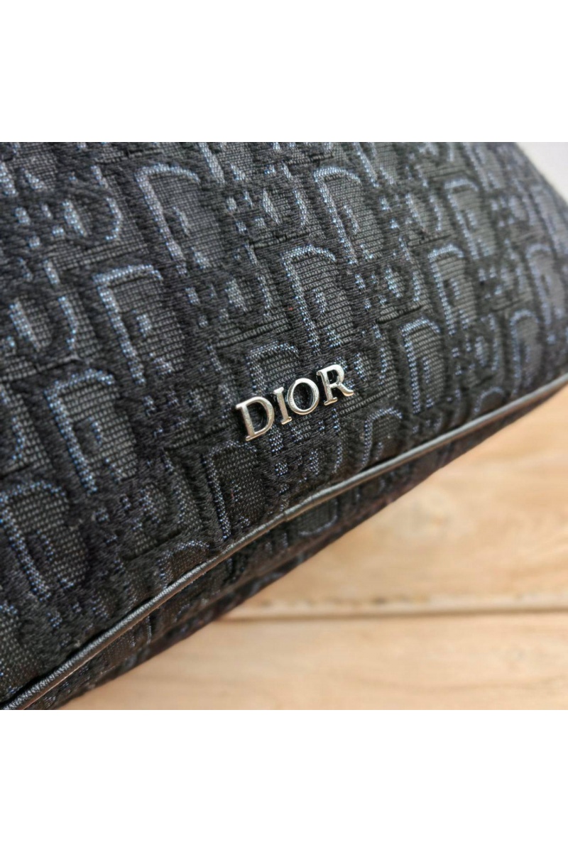 Dior Рюкзак Oblique Jacquard 39x30 см - Black