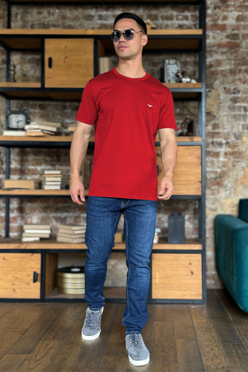 Dоlсе & Gаbbаnа Мужская футболка Premium - Red 