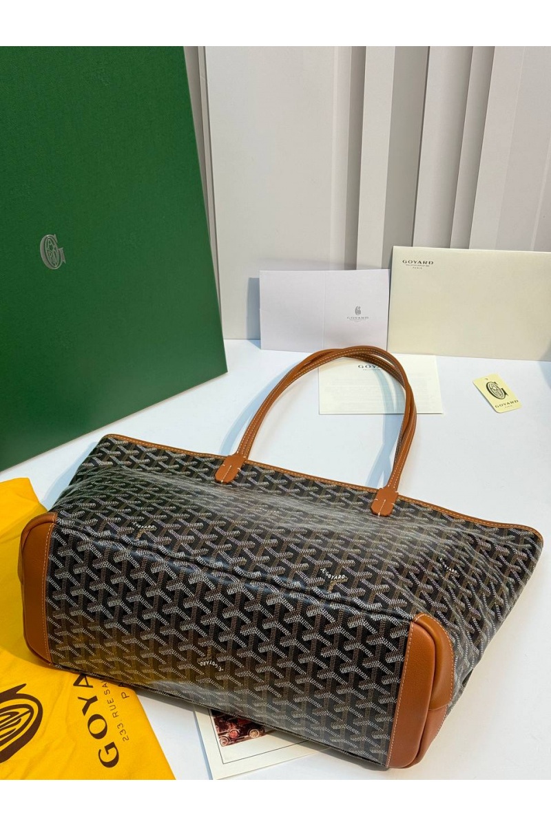 Designer Clothing Кожаная сумка Goyard Artois premium 31x24x15 см