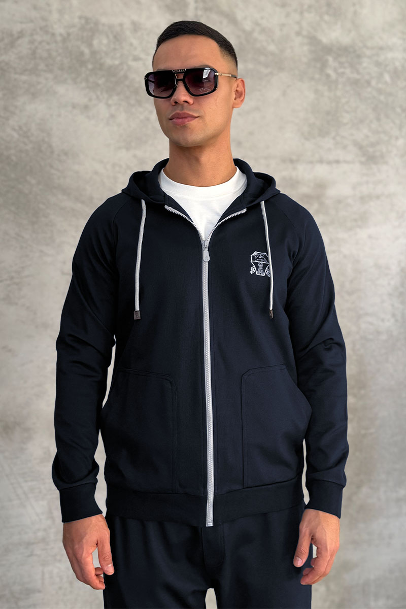 Brunеllо Сuсinеlli Спортивный костюм logo-embroidered - Navy