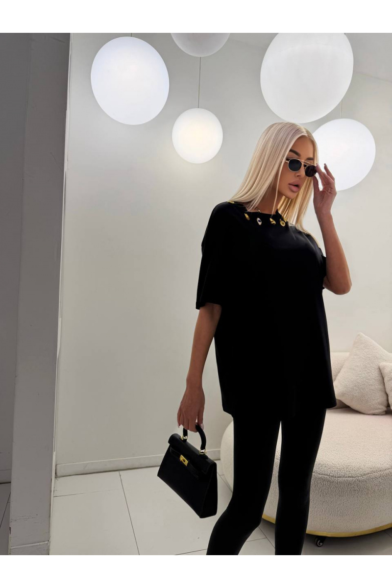Schiaparelli Женская базовая футболка premium - Black