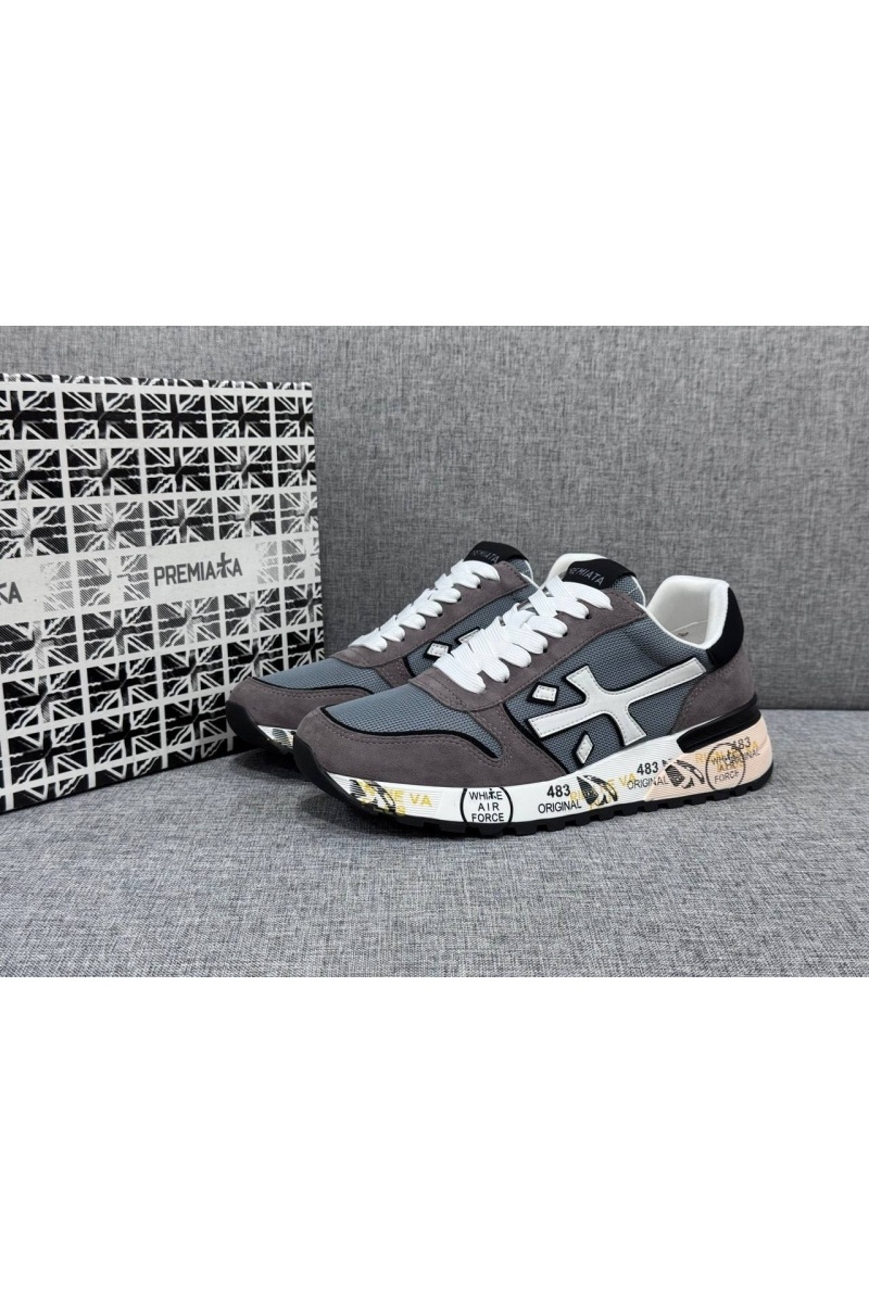Premiata Комбинированные кроссовки Mick