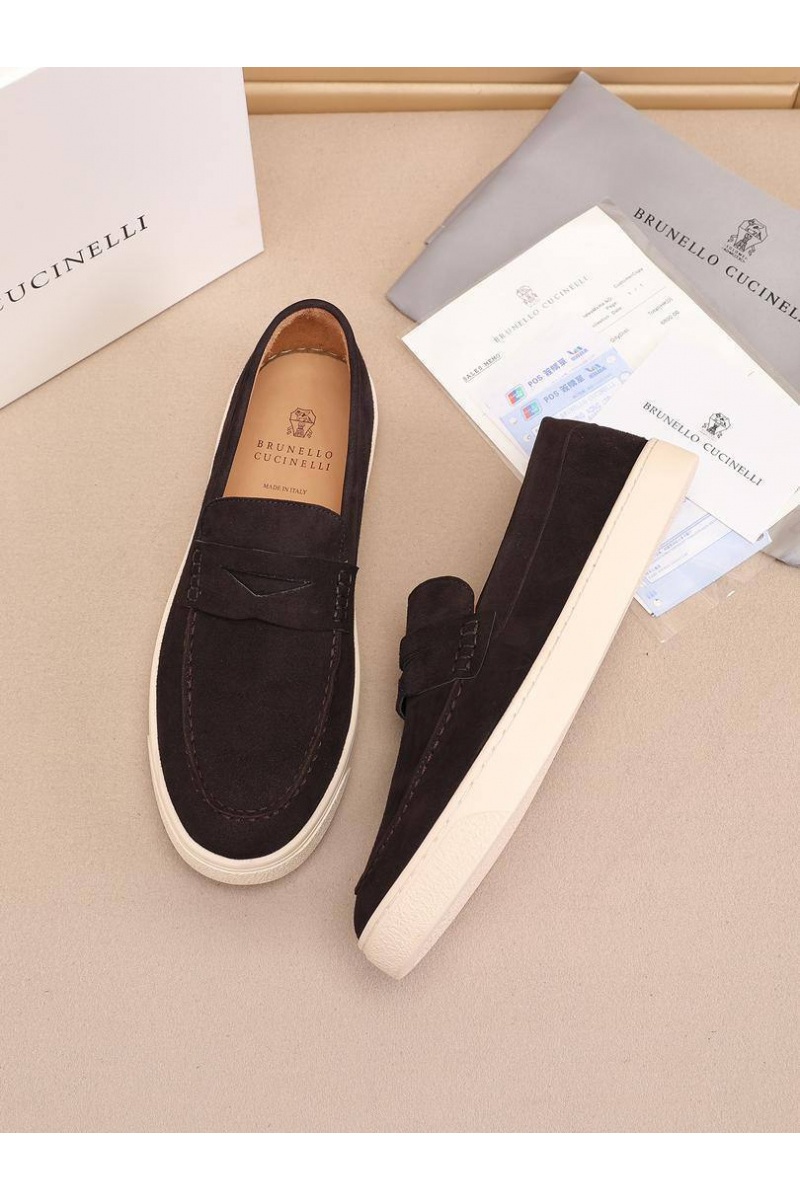 Brunеllо Сuсinеlli Мужские замшевые лоферы