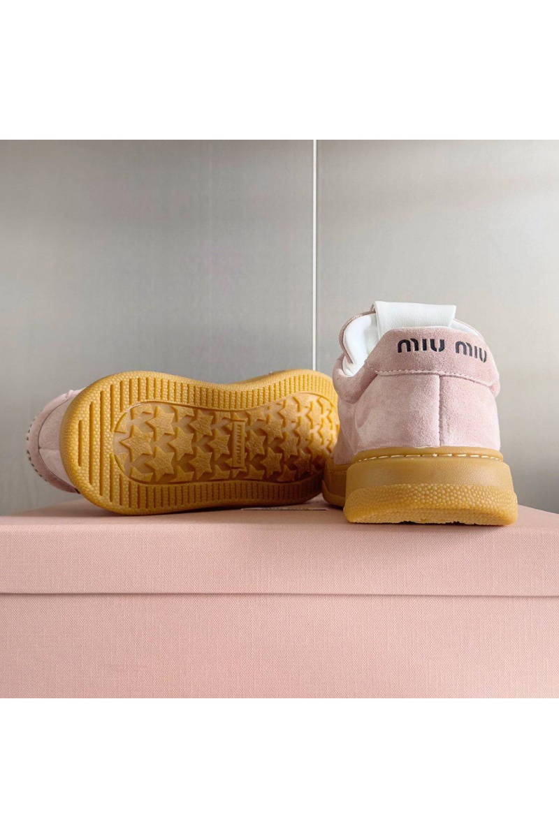 MIU MIU Женские кроссовки Premium - Pink