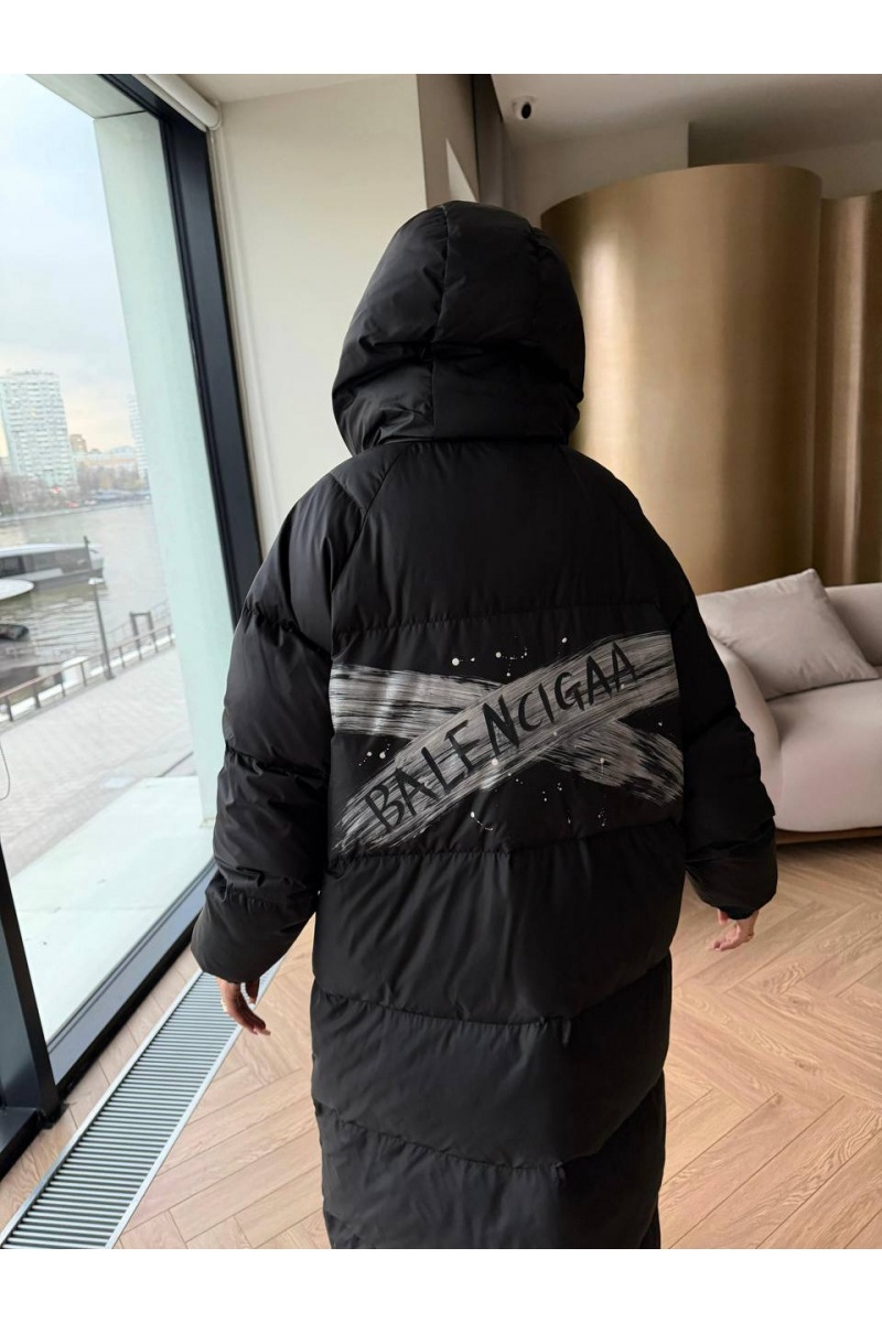 Balenciaga Женская пуховая куртка Premium - Black