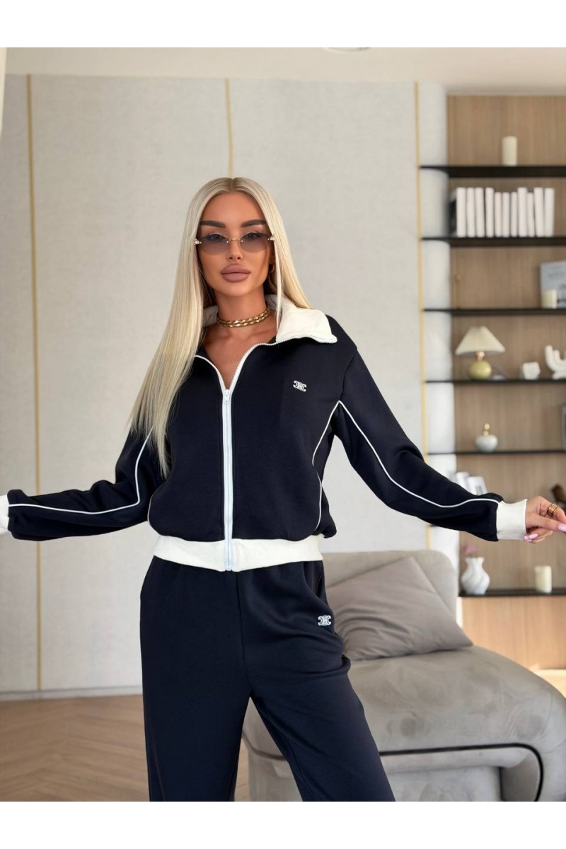 Celine Женский трикотажный костюм premium