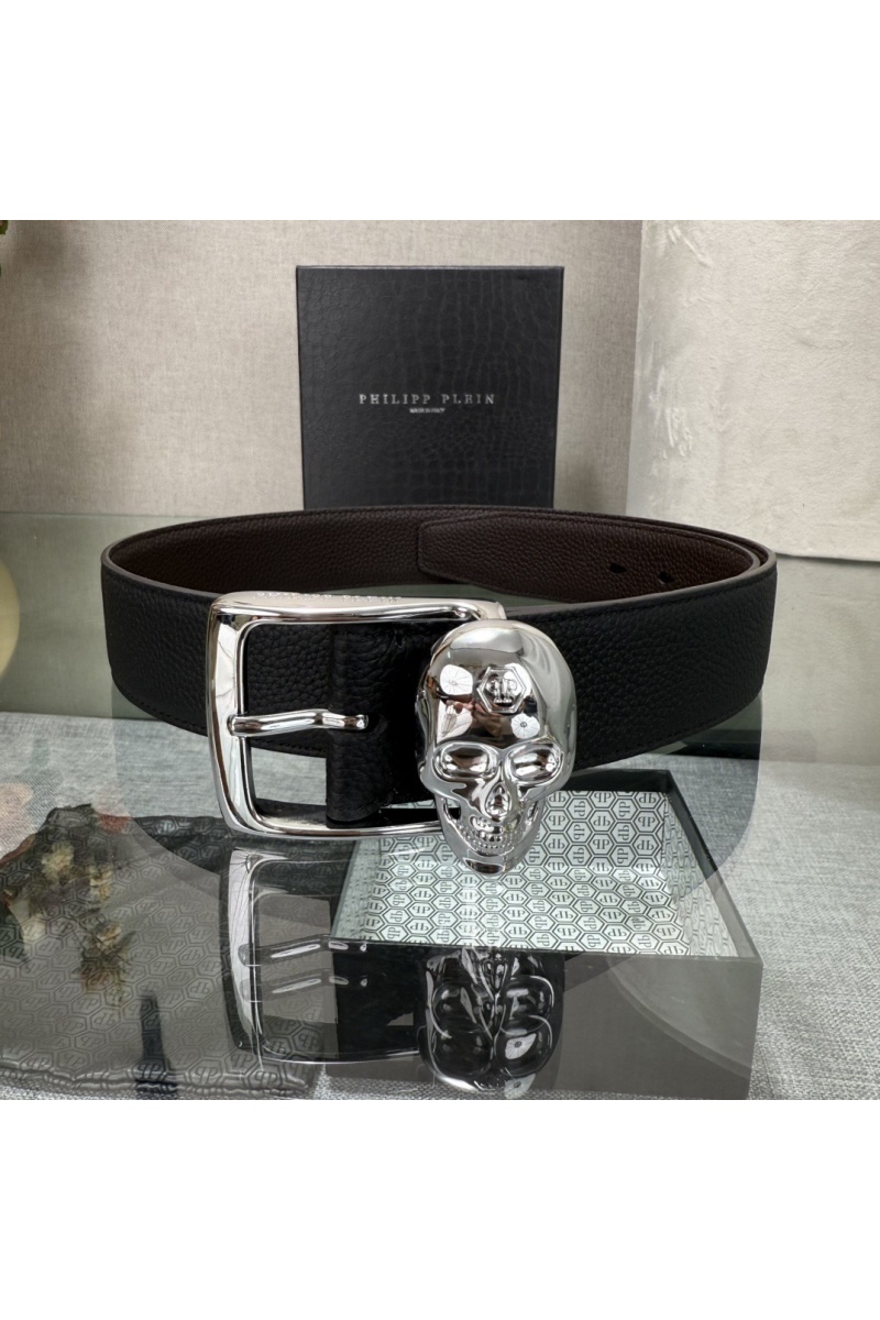 Philliр Рlеin Кожаный ремень Skull premium