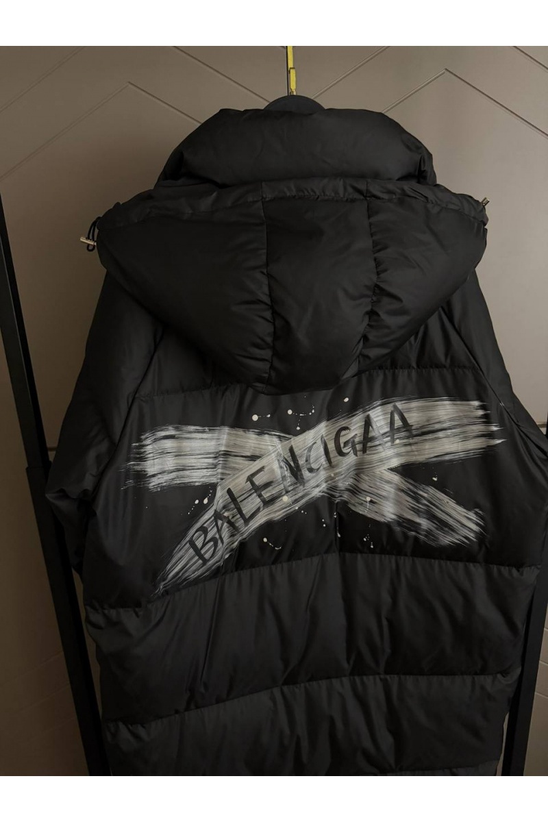 Balenciaga Женская пуховая куртка Premium - Black