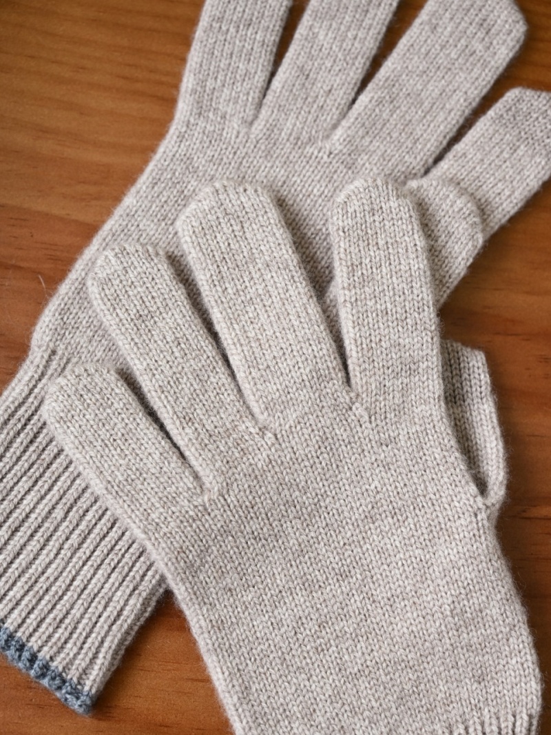 Brunеllо Сuсinеlli Кашемировые перчатки premium - Beige 