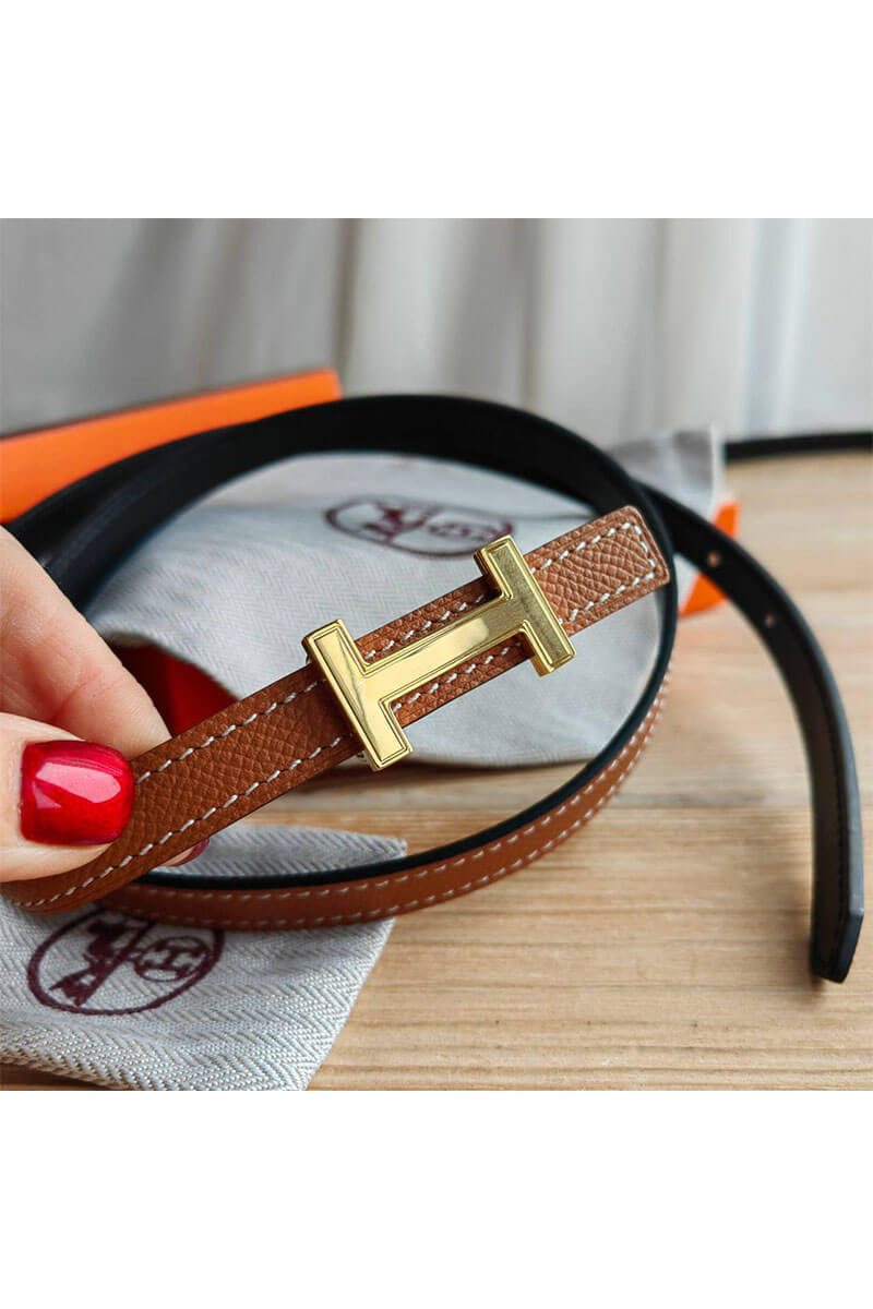 Hermes Кожаный ремень Hermes (длина 80 / 85 см)
