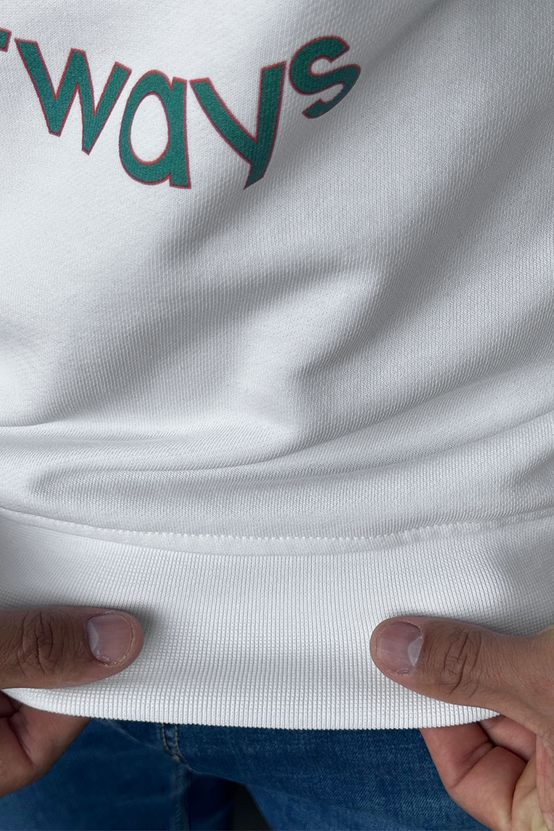 Casablanca Белый свитшот Orbite Autour De l'Orange