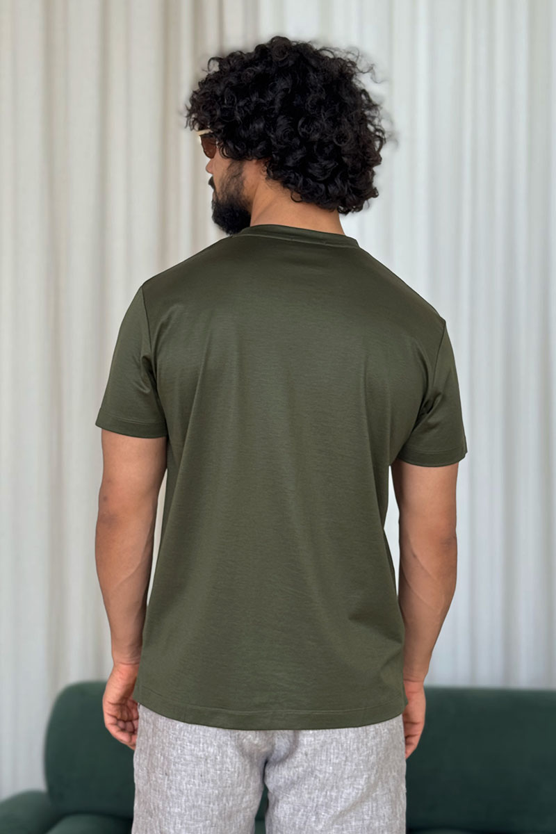 Hermes Мужская футболка Premium - Green 