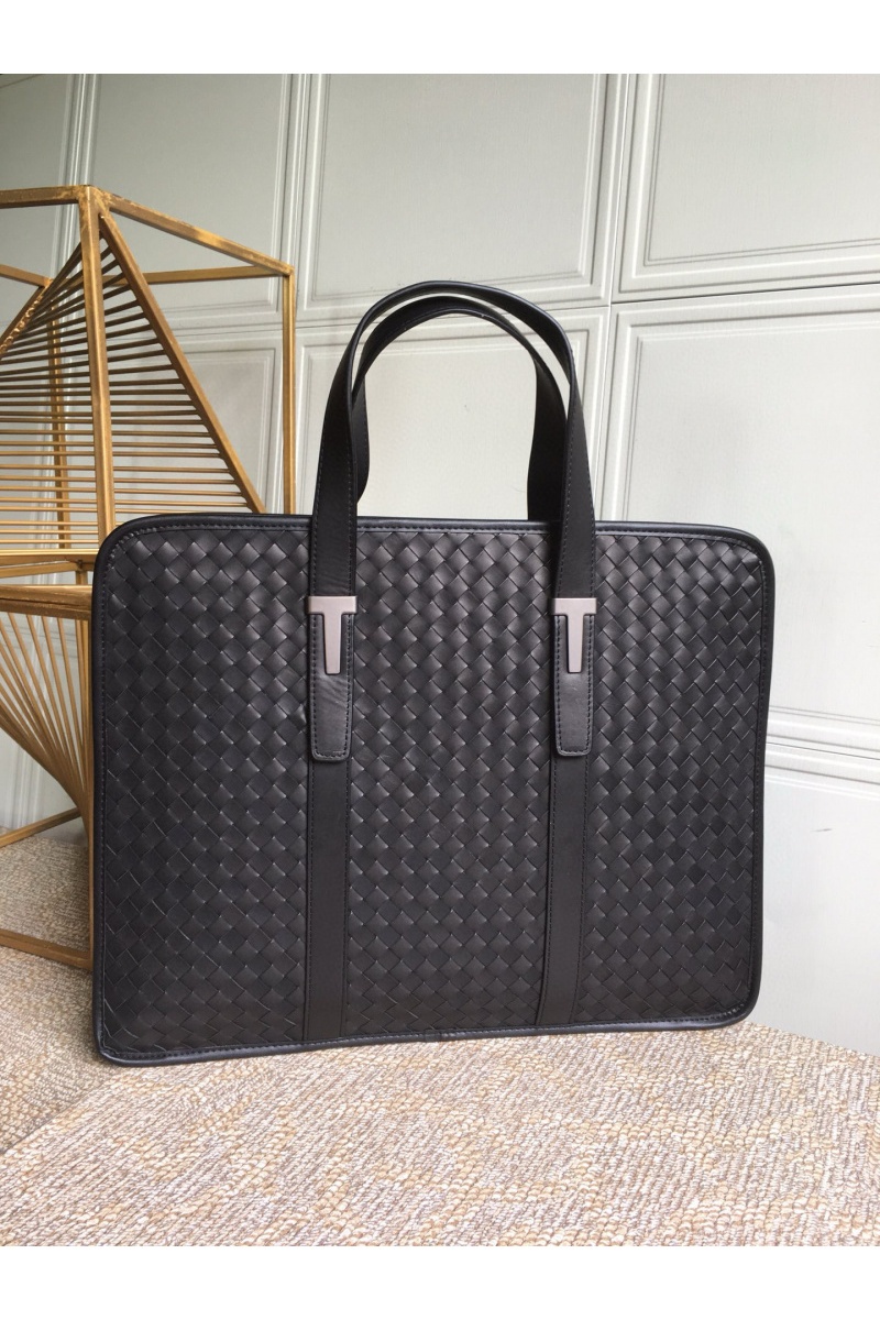 Bottega Veneta Кожаный портфель Premium 40x31x6 см