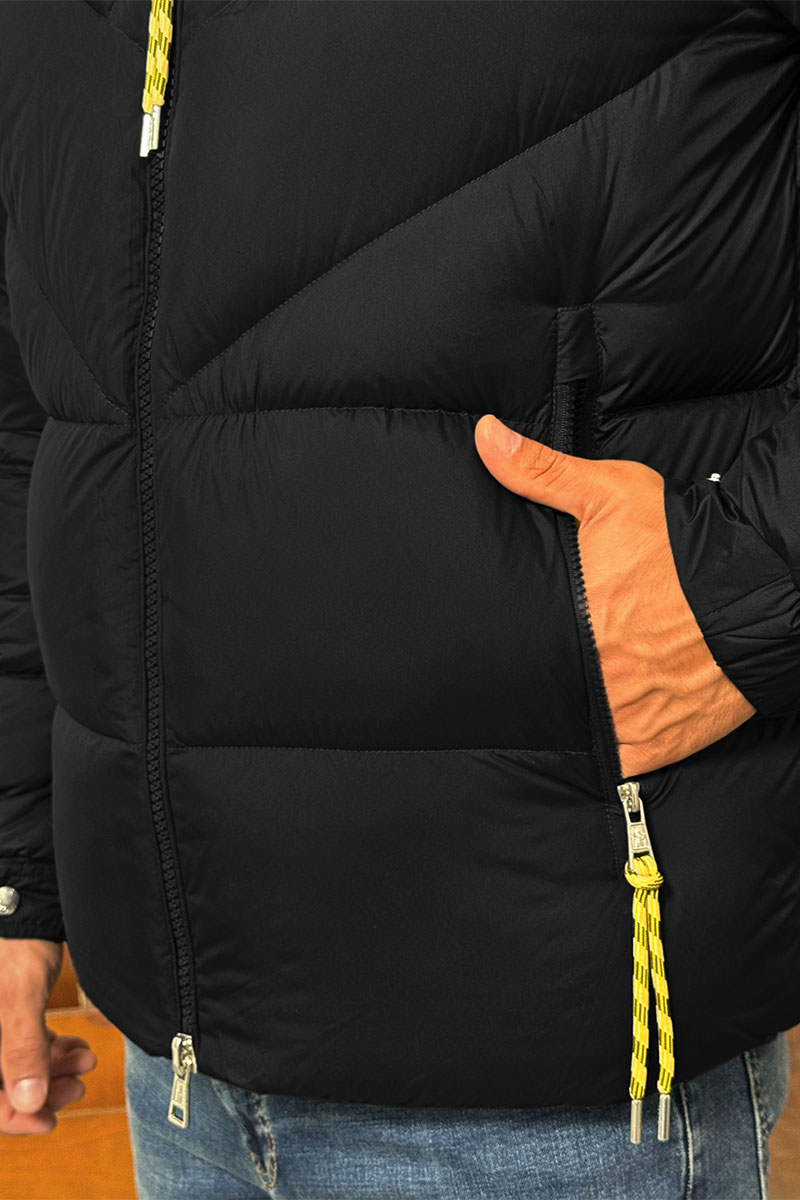 Moncler Мужской чёрный пуховик Katmai