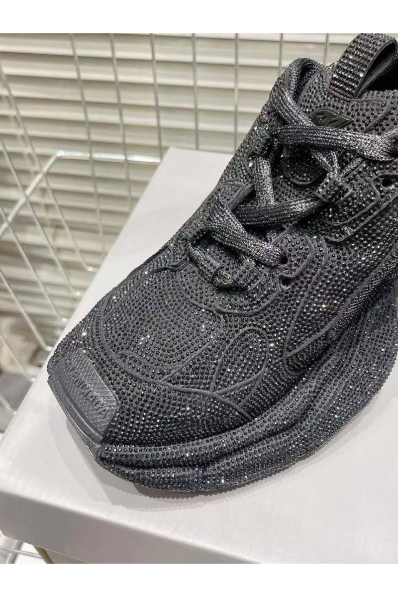 Balenciaga Женские кроссовки 3XL Rhinestones premium