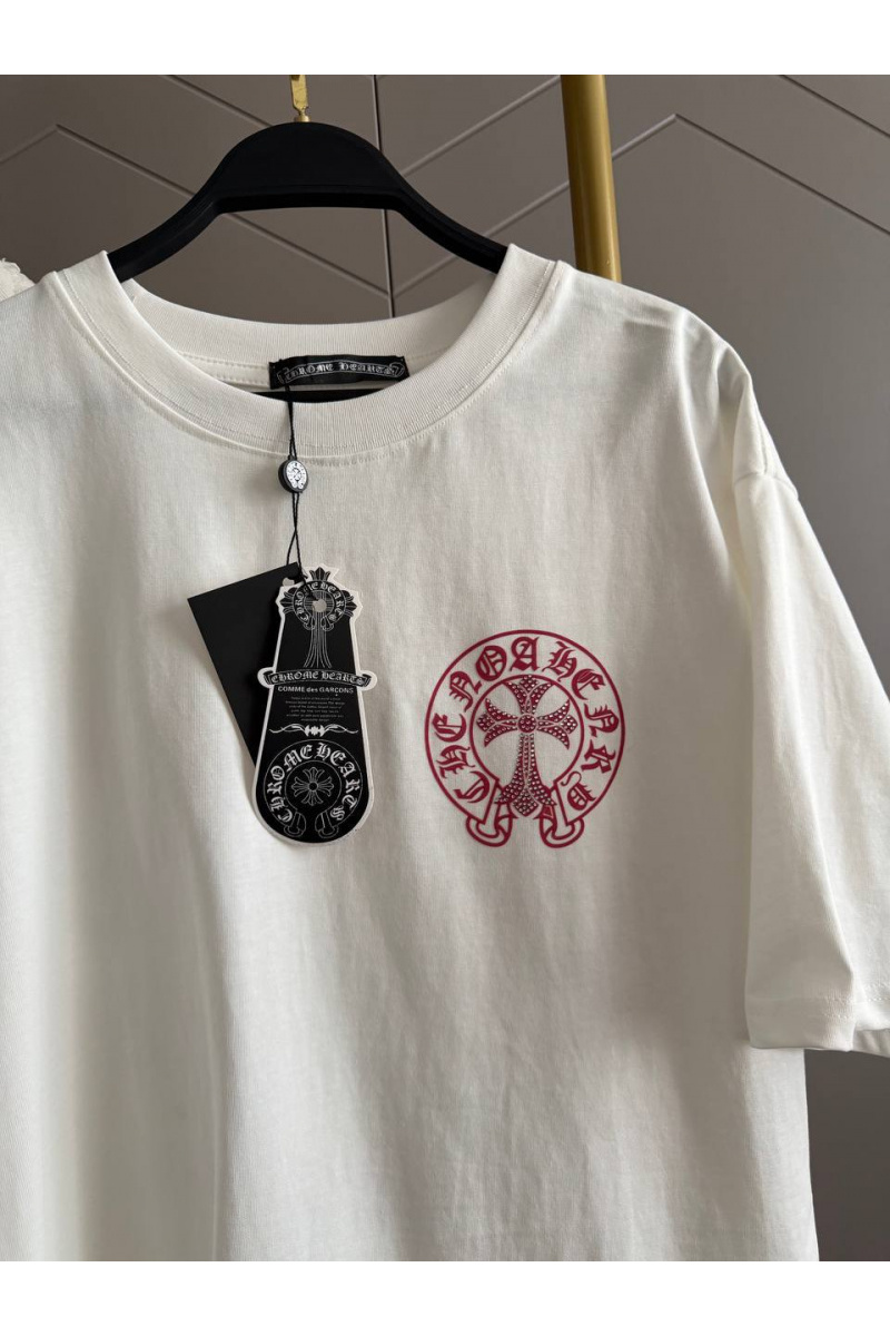 Chrome Hearts Женская оверсайз футболка premium