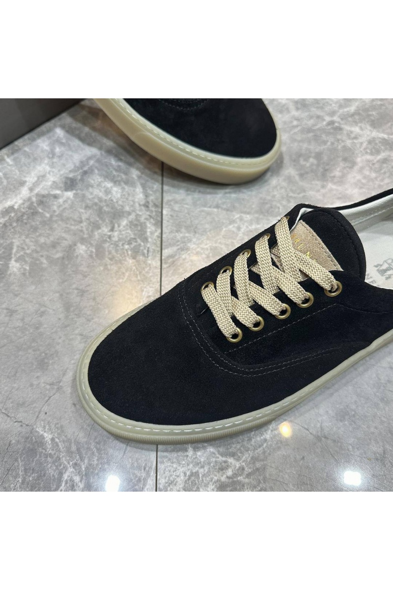 Brunеllо Сuсinеlli Замшевые кеды Sail low-top - Black