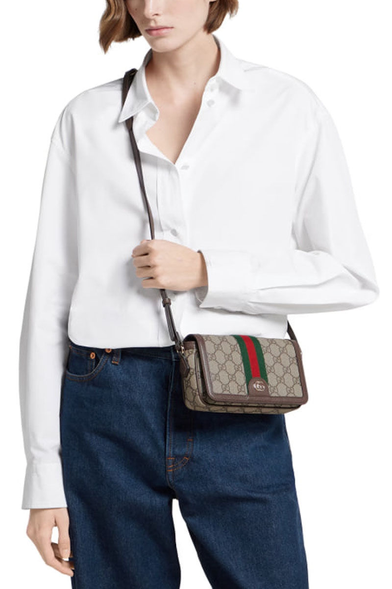 Gucci Сумка GG Ophidia Mini 20x12 см