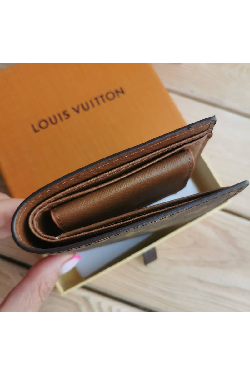 Lоuis Vuittоn Кожаный кошелёк Marco Damier 11x9.5 см