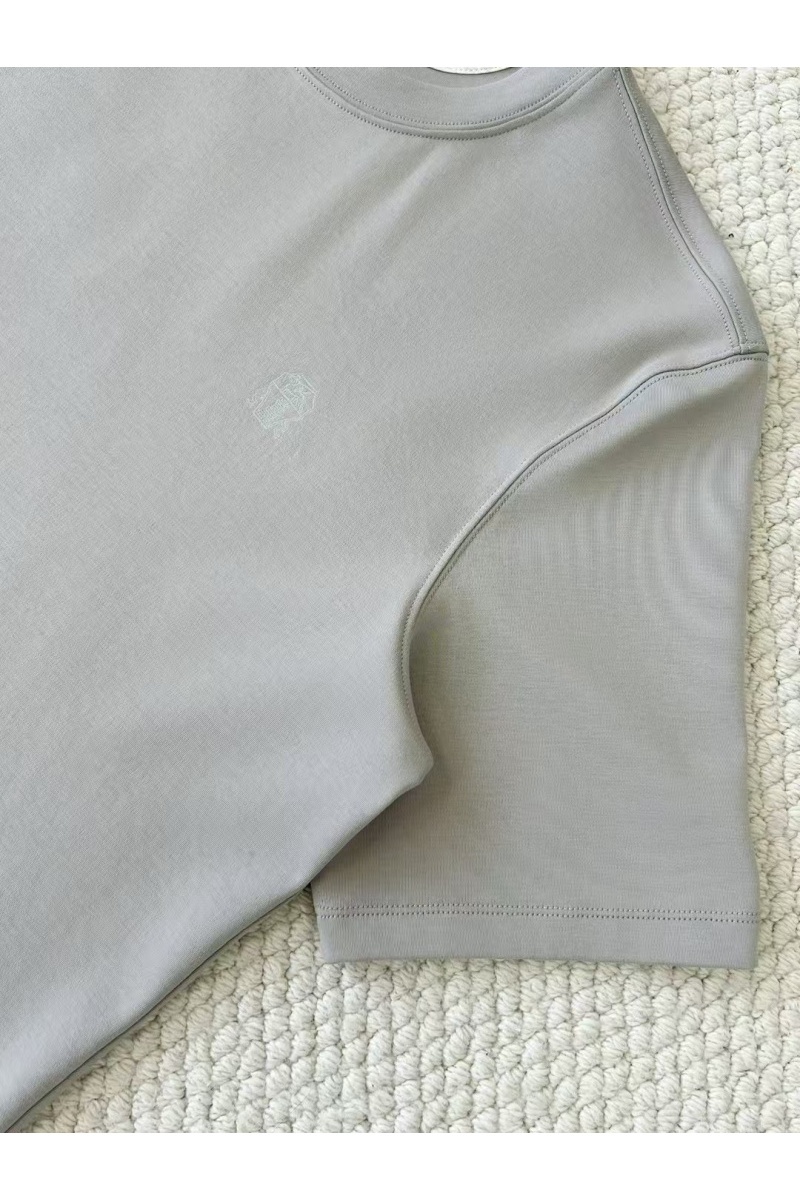 Brunеllо Сuсinеlli Мужская светло-серая футболка premium