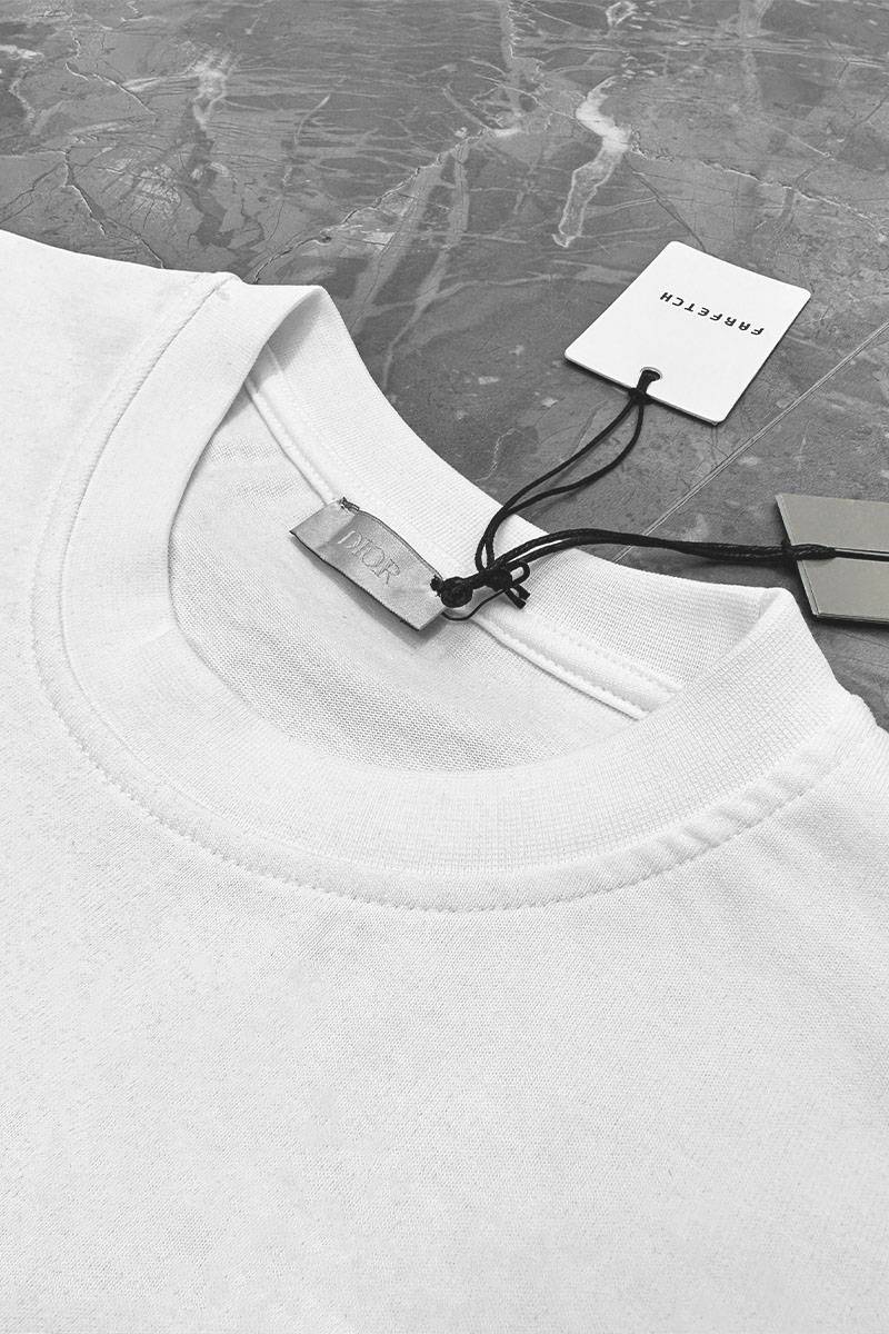 Dior Мужская оверсайз футболка - White