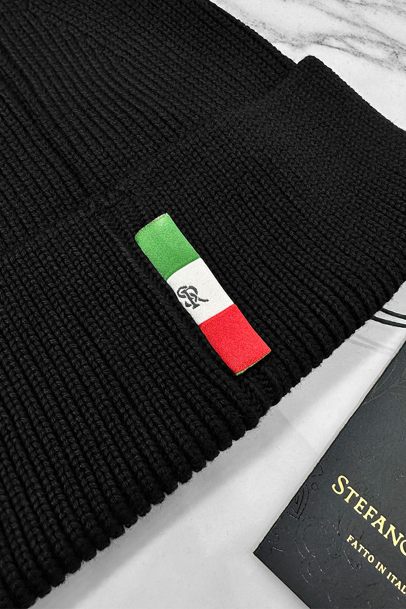 Stеfаnо Riссi Шапка logo-embroidered - Black