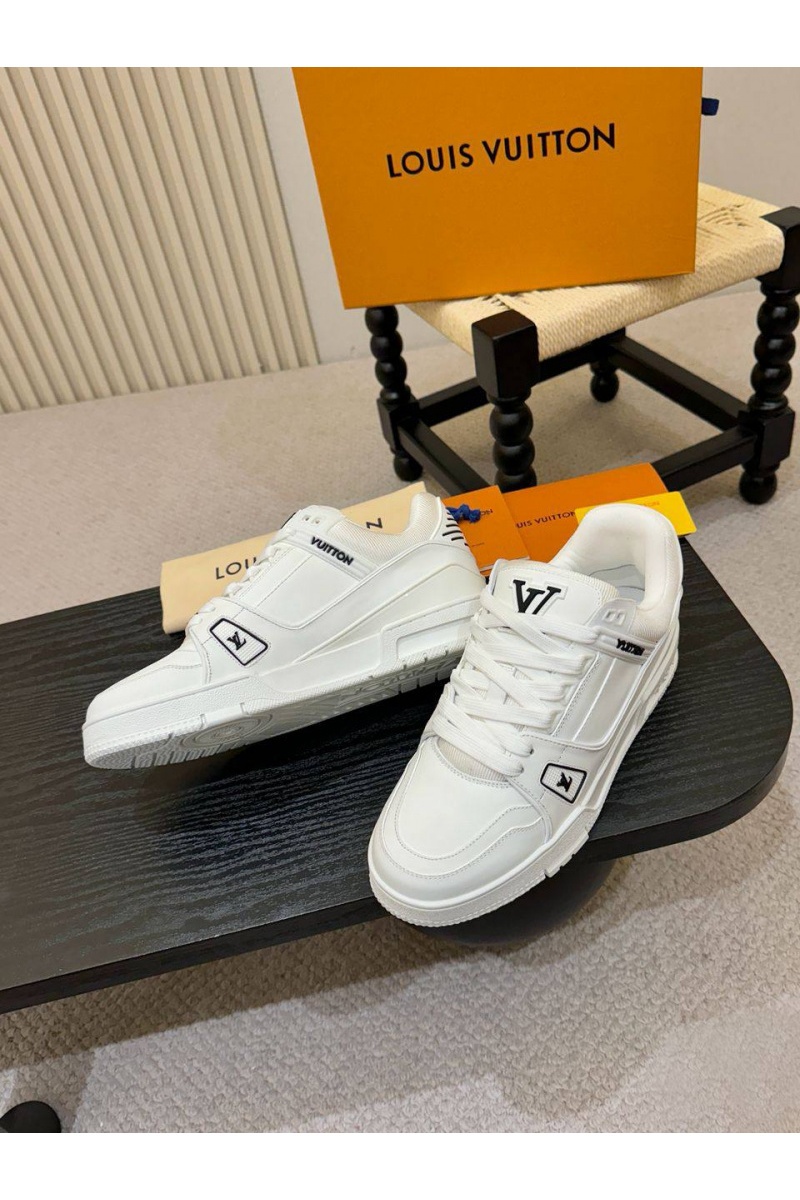 Lоuis Vuittоn Мужские кроссовки Trainer - White