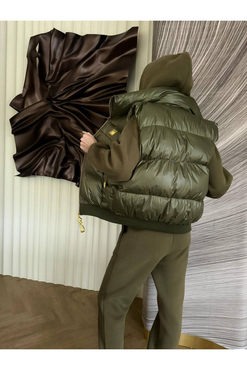 Schiaparelli Женский костюм тройка на флисе Premium - Green