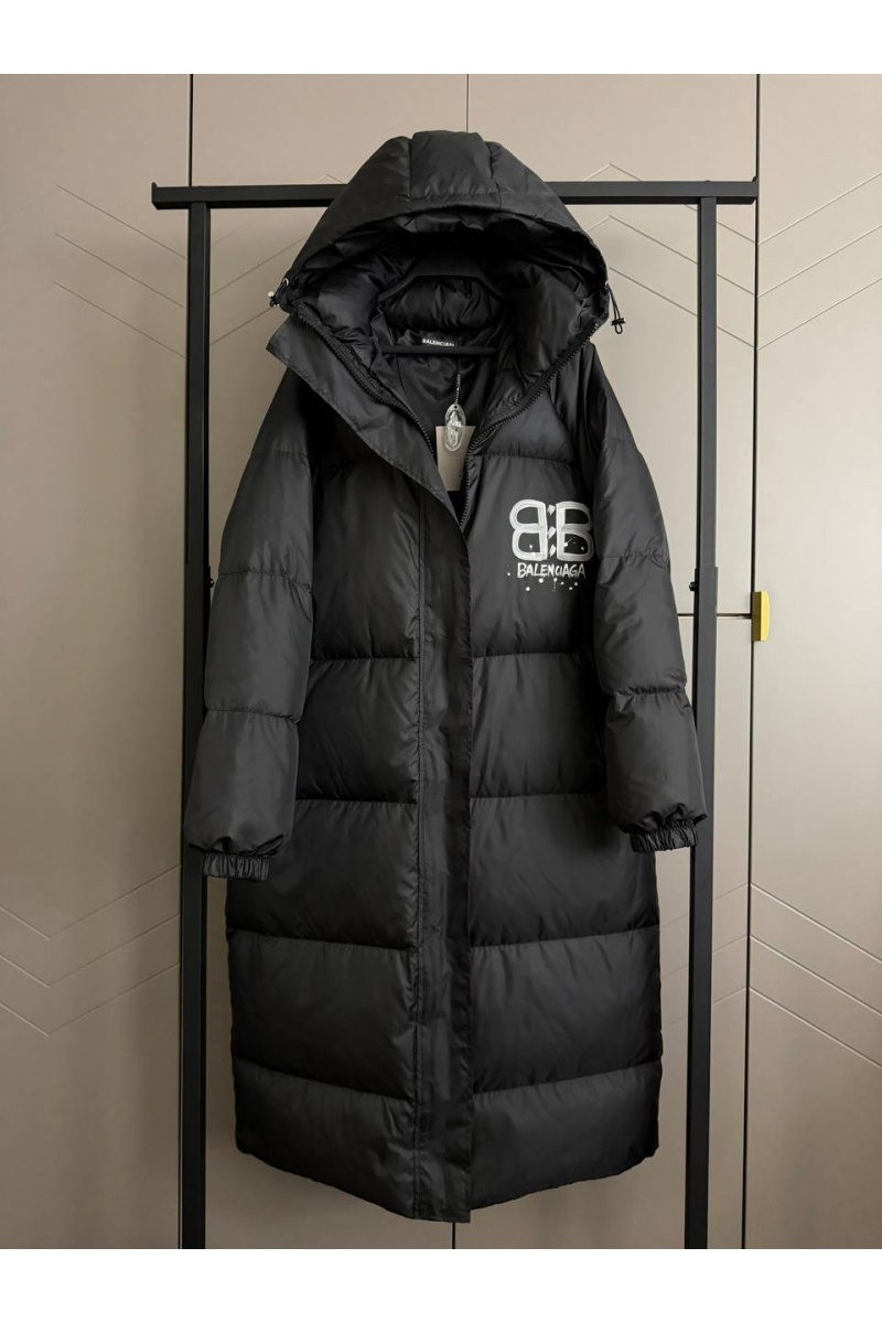 Balenciaga Женская пуховая куртка Premium - Black